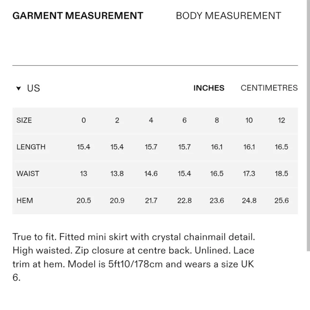 Self-portrait Brown Crystal Chainmail Mini Skirt - Picture 4 of 4